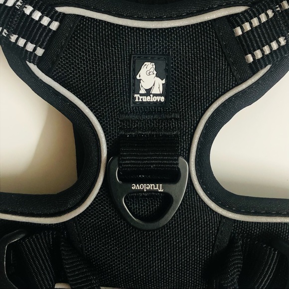 Truelove Adjustable No-Pull Reflective Dog Harness, Black, Small - Picture 3 of 16